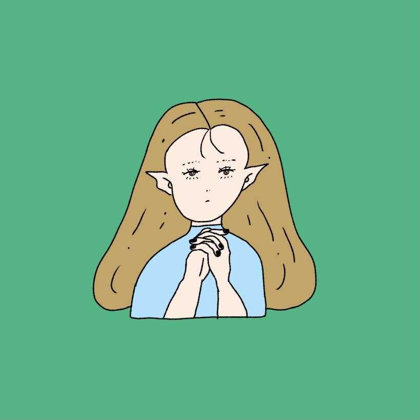 女子ウケの良い可愛いイラストをお届けします 女の子のイラスト、独特な世界観のイラストをお届けします。 イメージ5