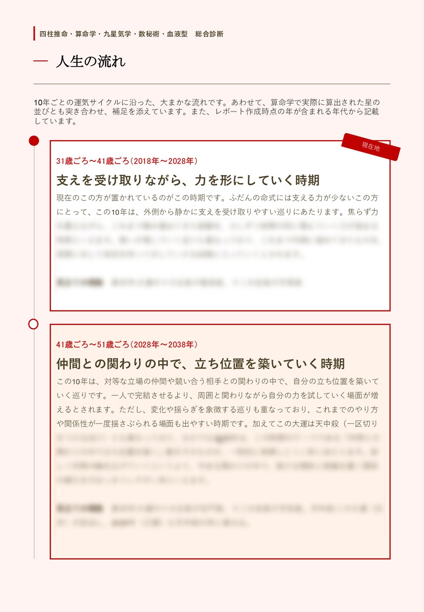 あなたの取扱説明書を20ページのPDFで作ります なぜ自分は、こうなのか。 自分を考えるための材料として。 イメージ4