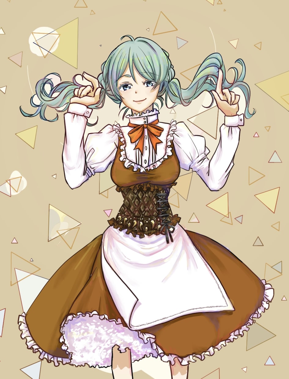 暖かくて可愛い女の子のイラストを作成します 暖かくて可愛い女の子のイラストを作成し イメージ3