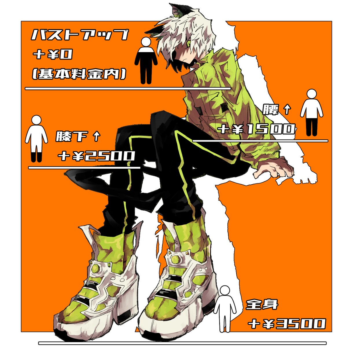 アイコン・イラスト・配信画等イラスト制作致します SNSのアイコン・Vtuber活動・TRPGキャラクター等 イメージ1