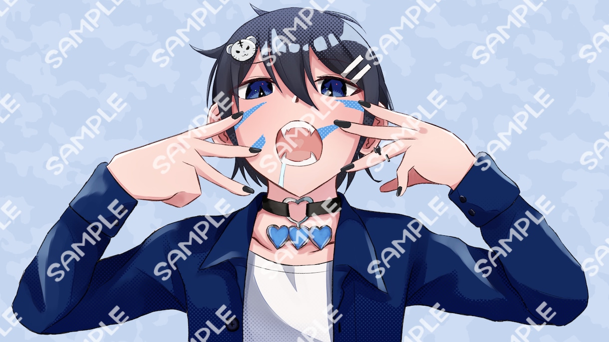 歌ってみた、ボカロ楽曲用オリジナルイラスト描きます 活動者さんに寄り添ったイラストを提供！ イメージ5