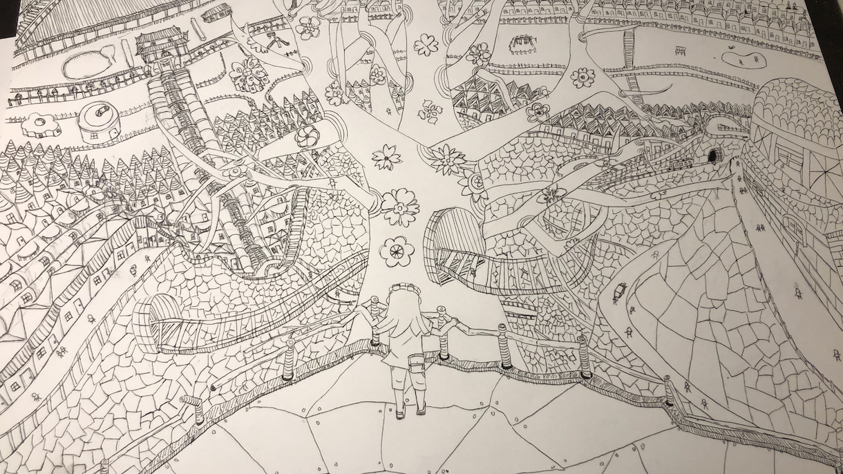 背景つきイラストを描きます 世界観イラストを提供します。描いて欲しい世界観を提供します。 イメージ3