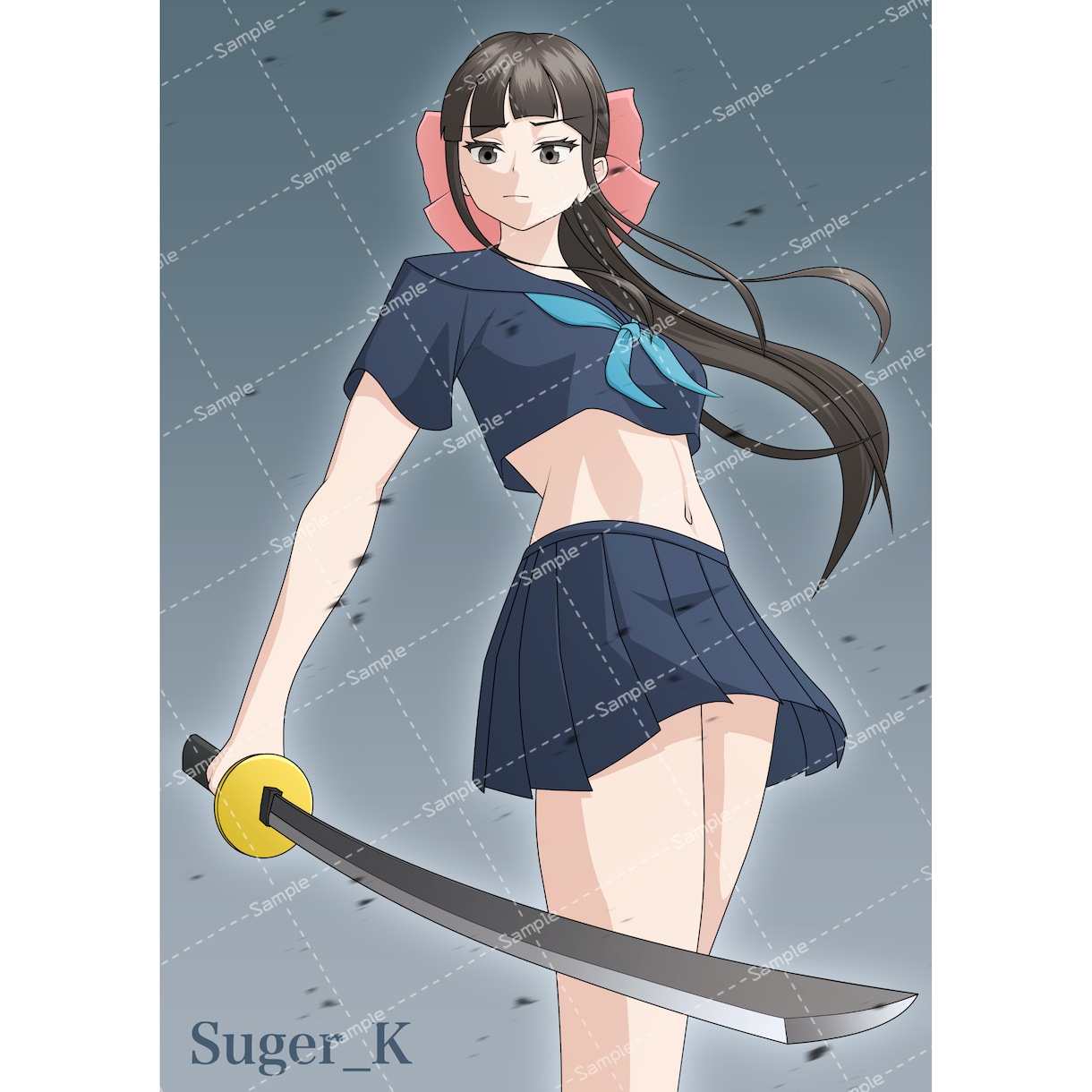 アニメ塗りのイラストを描きます シンプルでスッキリとしたイラストを描きます！ イメージ3