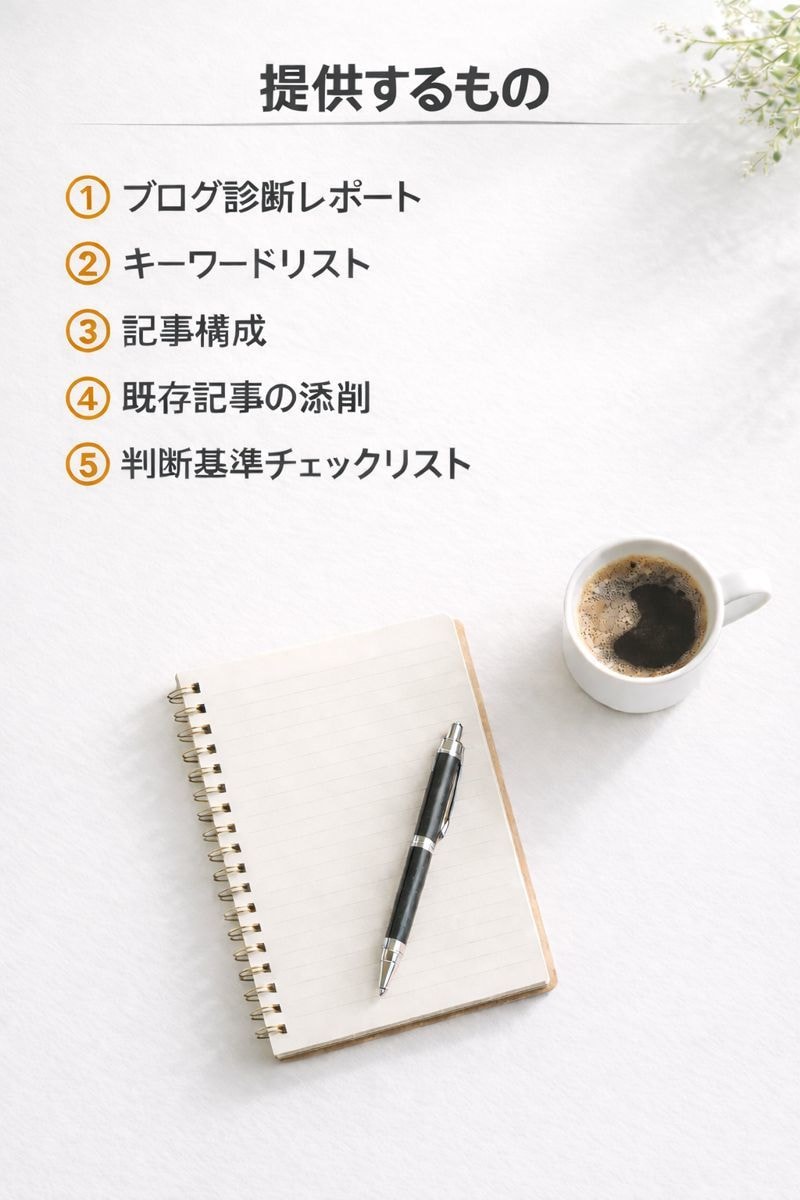 記事を書いても伸びない原因を設計で見直します 何を書けばいいか分からない状態を終わらせます イメージ4