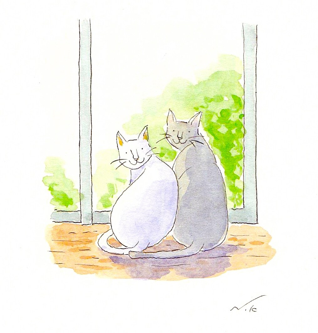 やさしい水彩イラスト描きます 淡い色彩で絵本の挿絵のようなイラストを描きます イメージ5