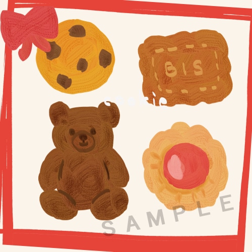 食べ物や動物、小物雑貨などのイラストを描きます ちょっとしたポイントイラストやSNSアイコンにも イメージ6