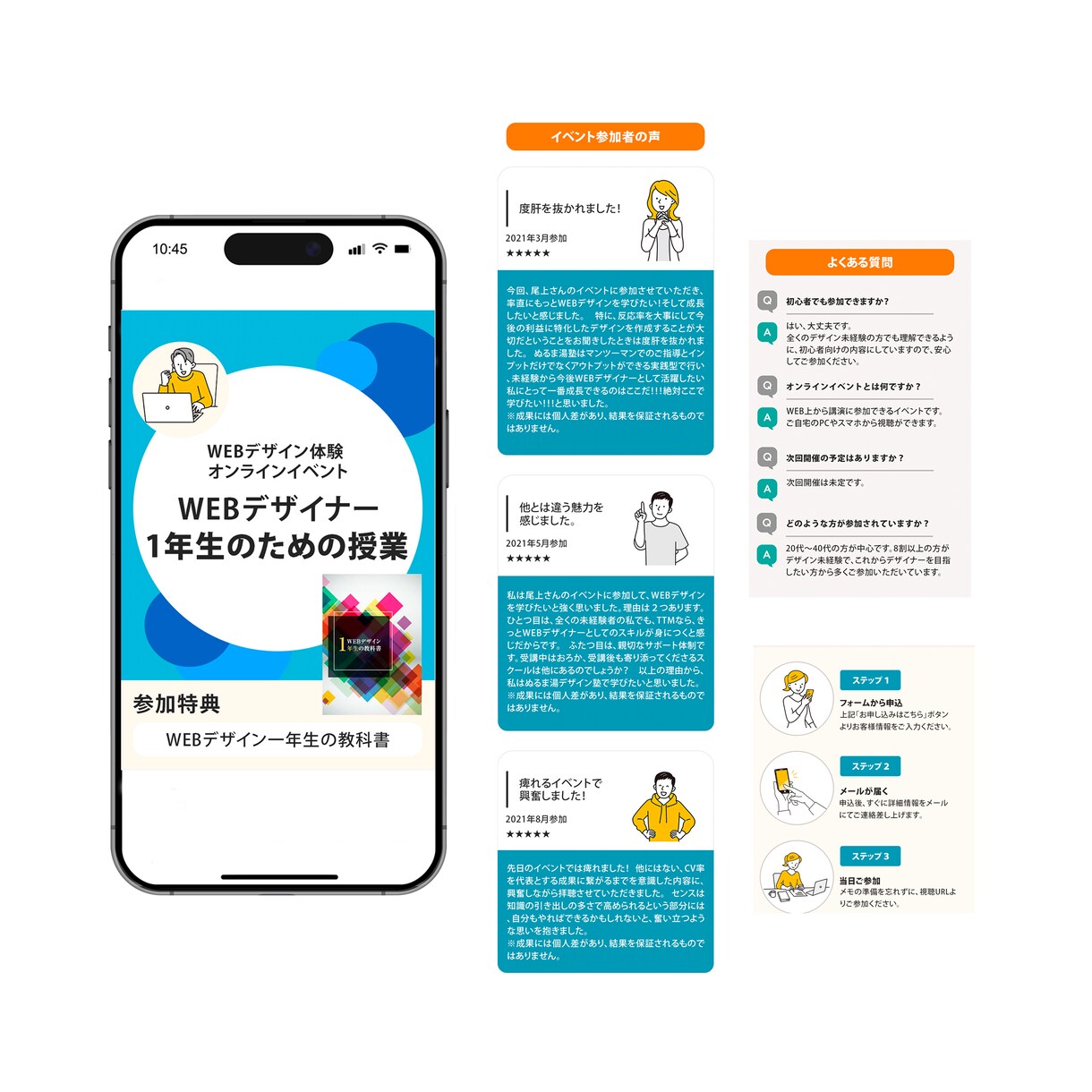 WordPress 集客できるサイト制作します ヒートマップ解析無料!反応率の取れるHP・LPを作成します! イメージ9