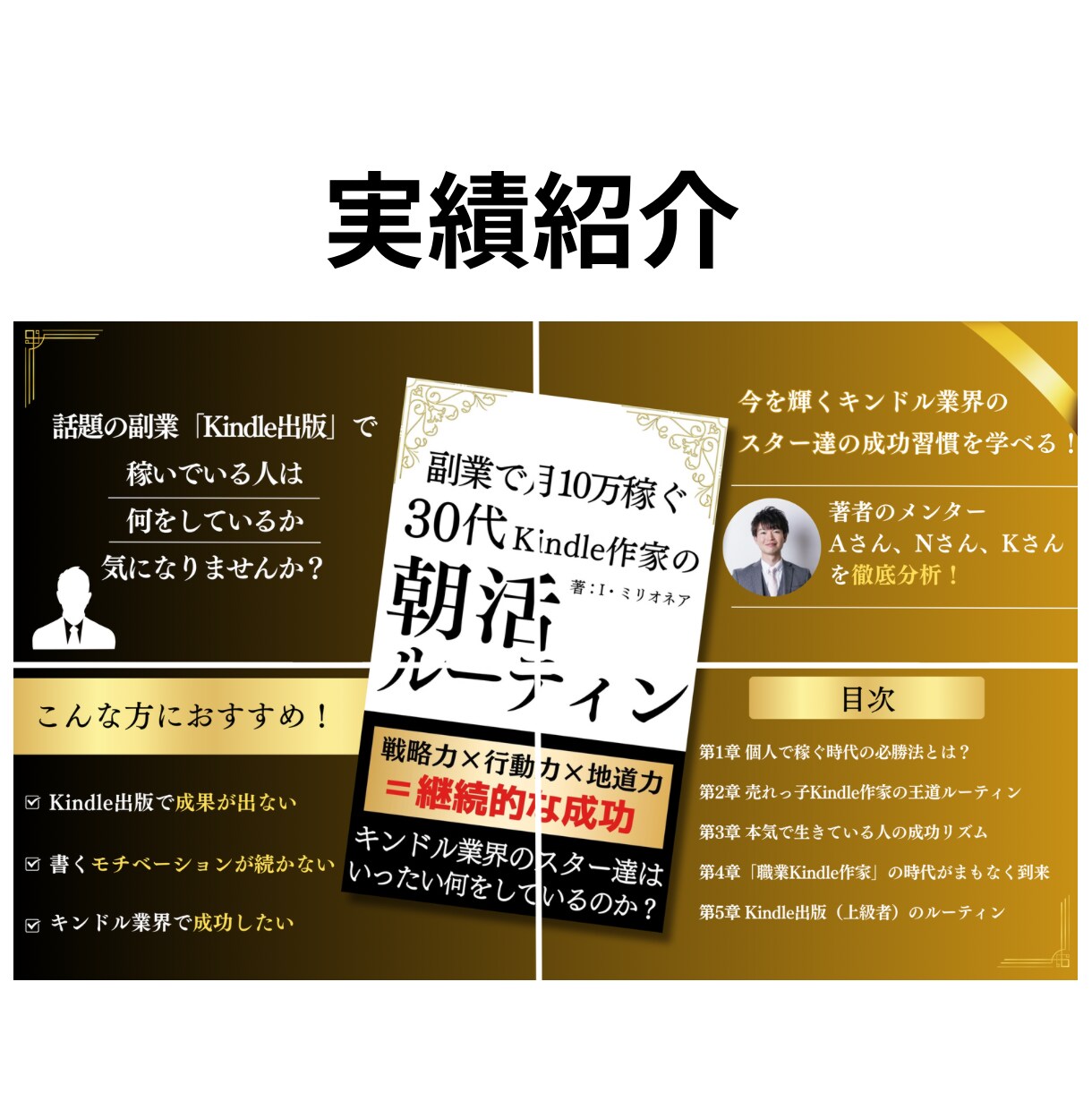 kindle出版A+コンテンツ作ります A+コンテンツを作りたい・リニューアルしたい方へ！ イメージ3