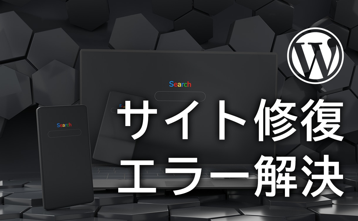 WordPressの修正・カスタマイズいたします サイト修正・エラー解決・更新・復旧など、HPでお困りの方へ イメージ2