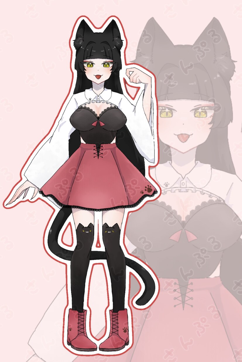 商用可 【キャラ販売】色んな場面で使用出来ます 即納品！IRIAM・TRPG・創作・動画・ゲーム イメージ2