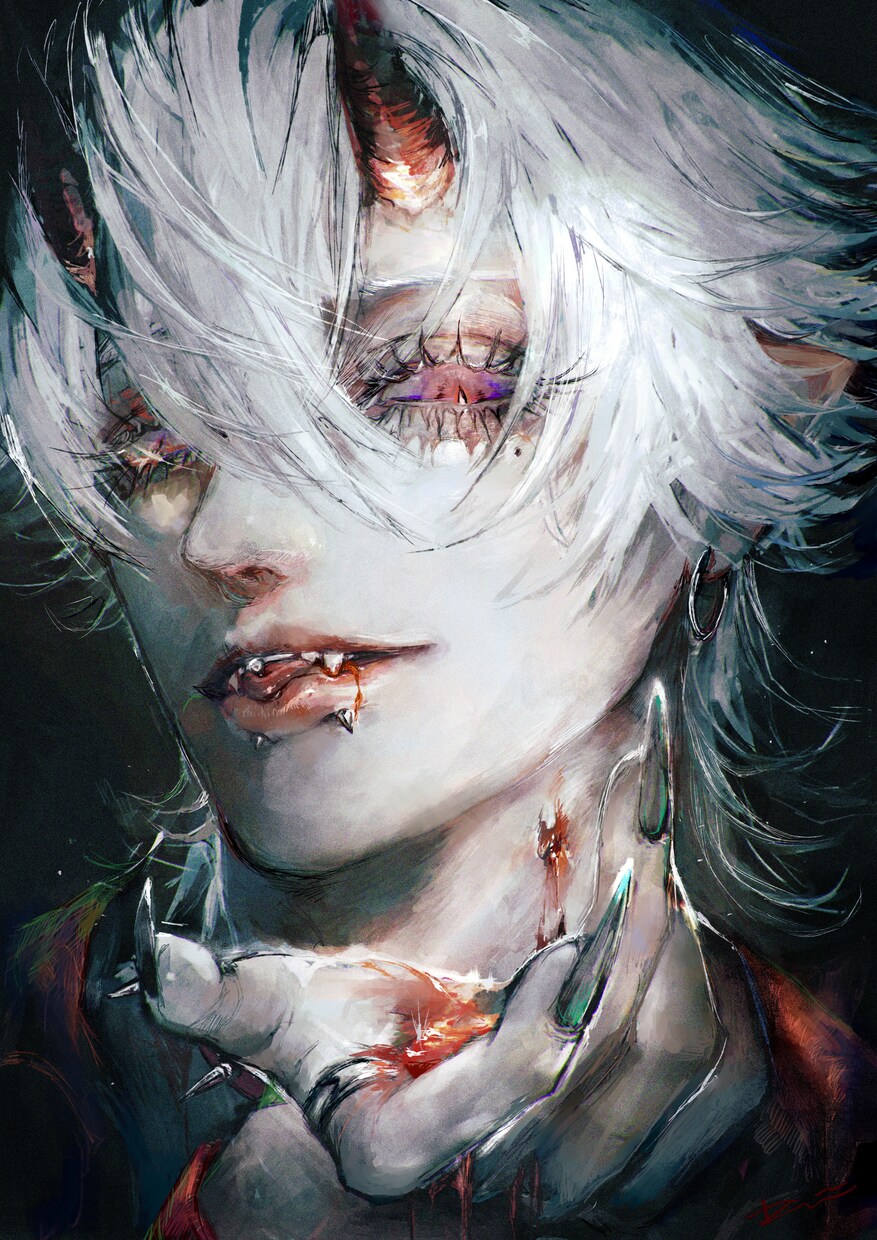 お耽美にお顔描きます お顔主体のお耽美全開迫力満点イラストお任せあれ イメージ4