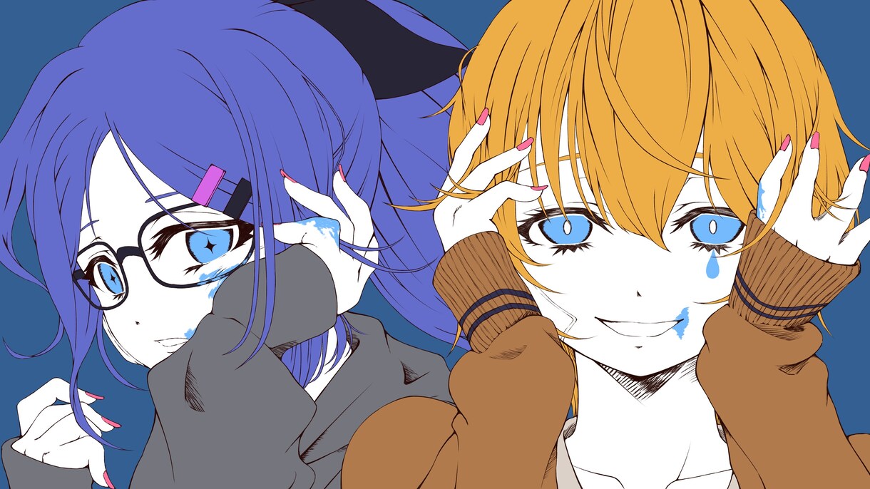 サムネイルイラスト制作しますます 配信や動画に使うイラスト描きます！ イメージ2