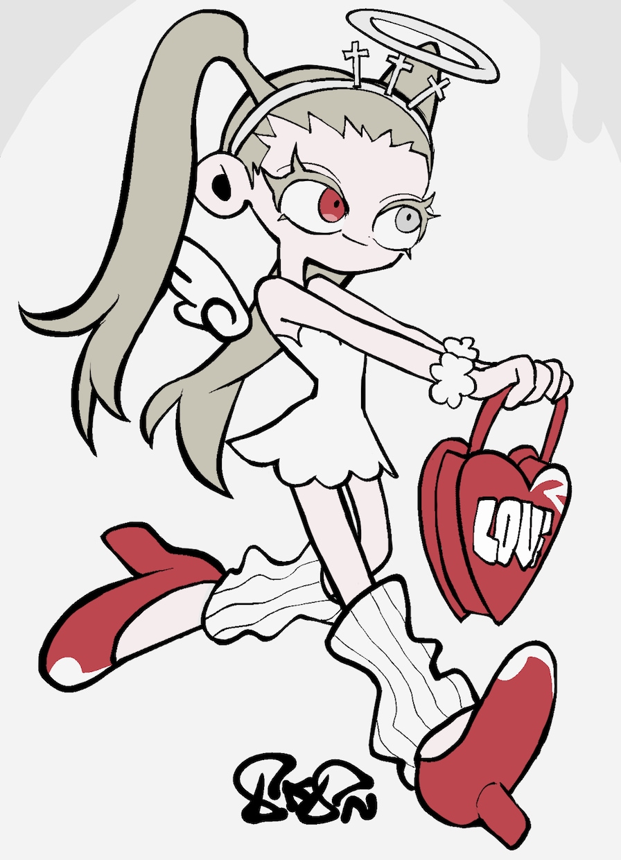 個性強！カートゥーン風イラスト制作いたします 等身〜SD、グッズ絵など幅広く対応いたします◎ イメージ9