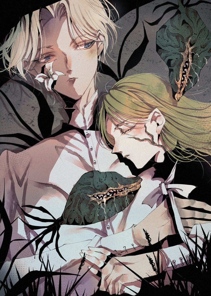 フルカラーイラストを制作します 繊細な作画。あなたのOC、オリジナルストーリーを一枚の絵に イメージ4
