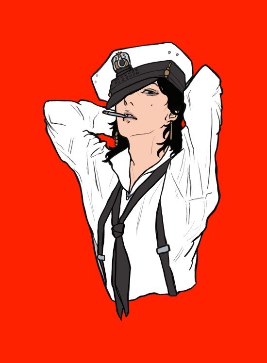 期間限定価格　イラストお描き致します レトロ／アングラ系統のイラストお描きいたします! イメージ4