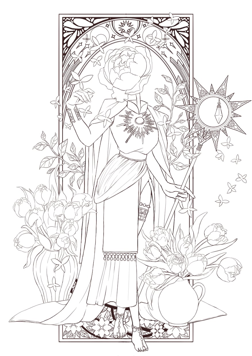 オリジナルの異形頭さんを描きます あなたの異形頭キャラクターを形にしてみませんか？ イメージ1