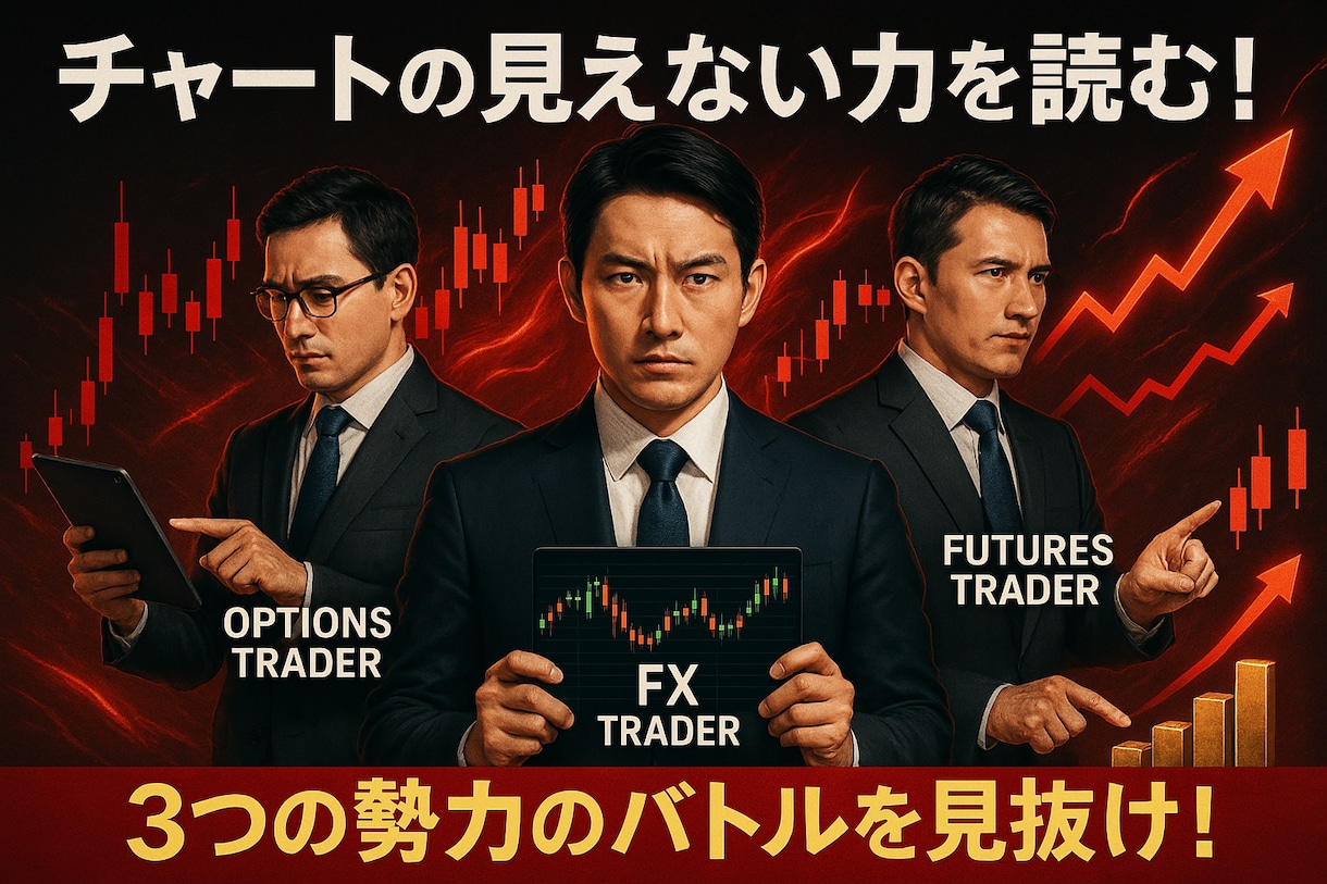現物FXトレーダーに"相場のカラクリ"お伝えします あなたのチャートに“動かす者たち”の視点をプラス! イメージ2