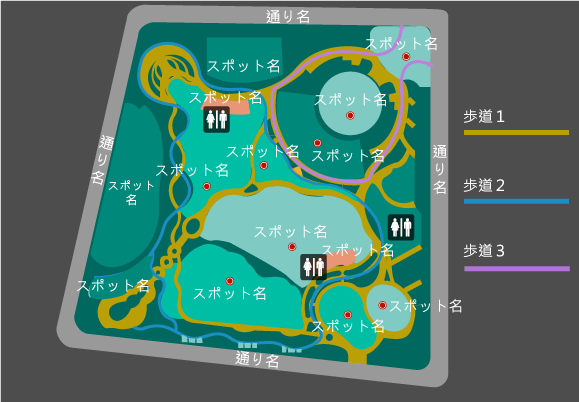 分かりやすい！地図 / フロアマップを作成します 手書き・指定住所でもOK！分かりやすくお作りします！ イメージ10