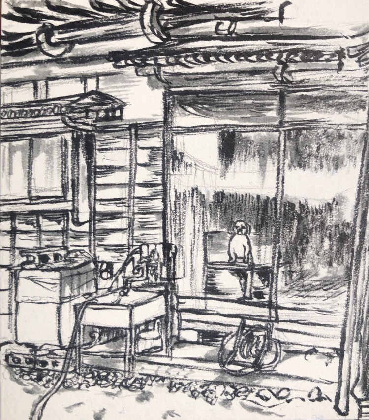 推しキャラクターから愛するペットを、水墨画にします 好きな画像を墨絵で再現！！！！ イメージ9