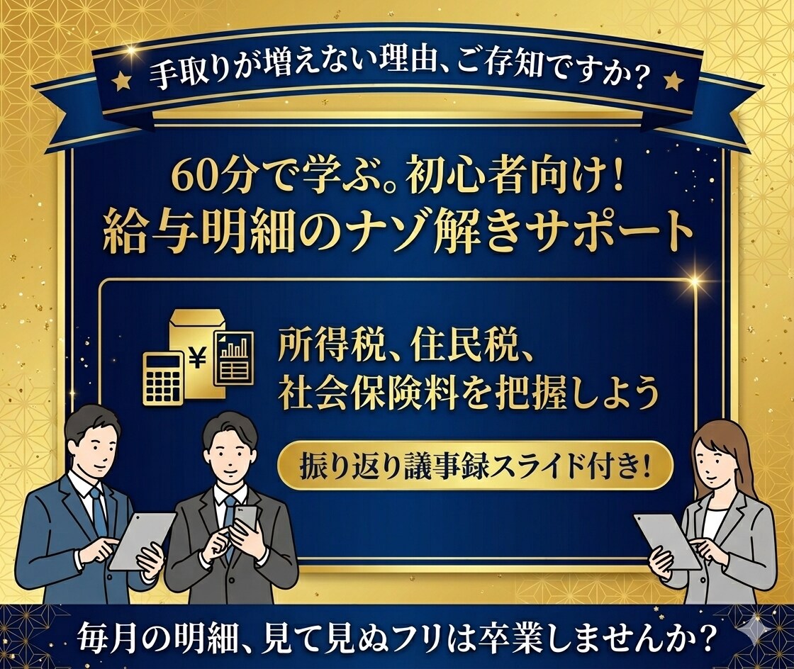独立7年目FPが給与明細のナゾ、やさしく教えます 手取りが増えない”本当の理由”がわかります イメージ1