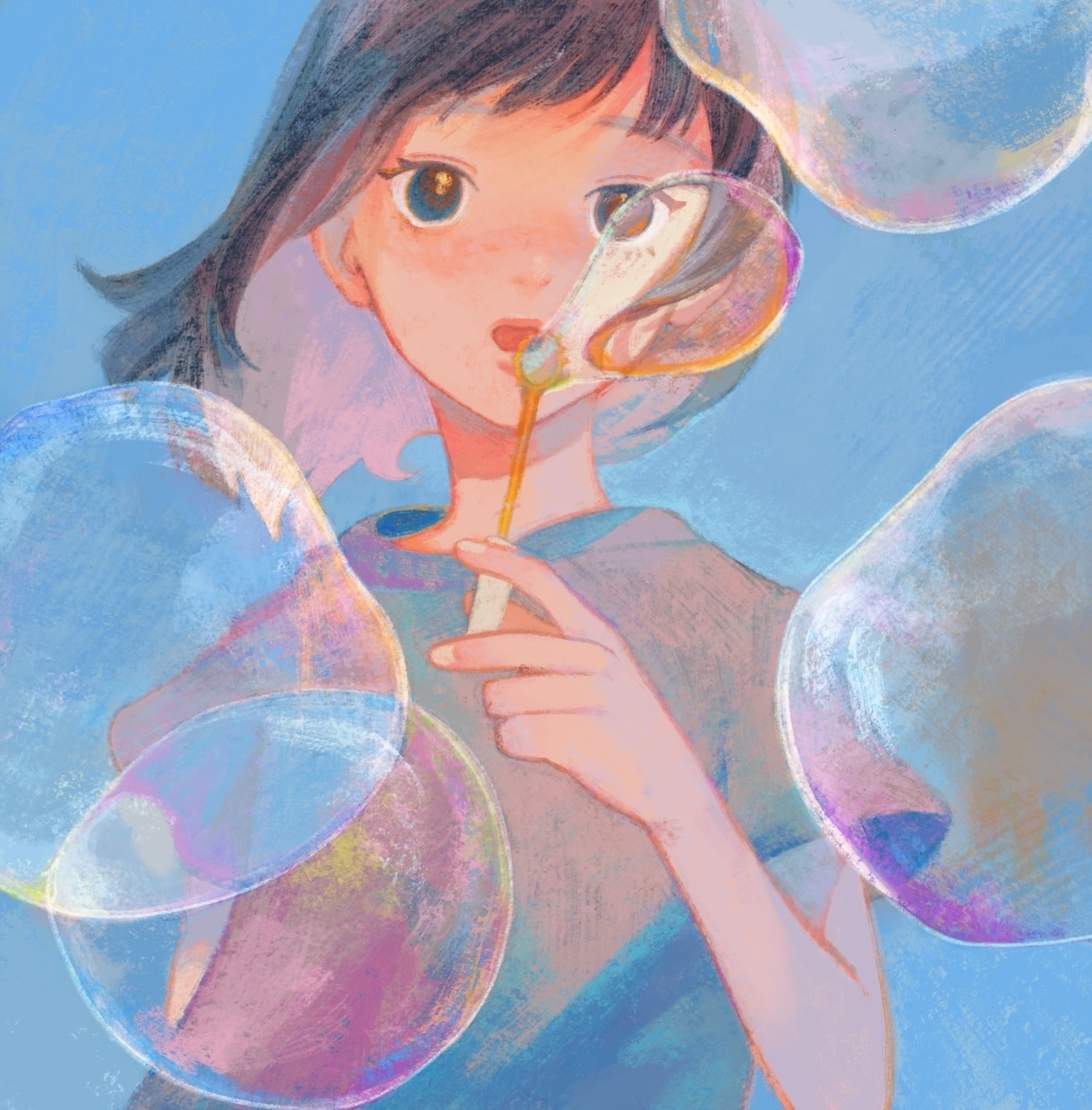 絵本のような温かみのあるイラストをお描きします 表紙・挿絵・記念の一枚に。物語性や世界観を大切にしたい方へ イメージ7