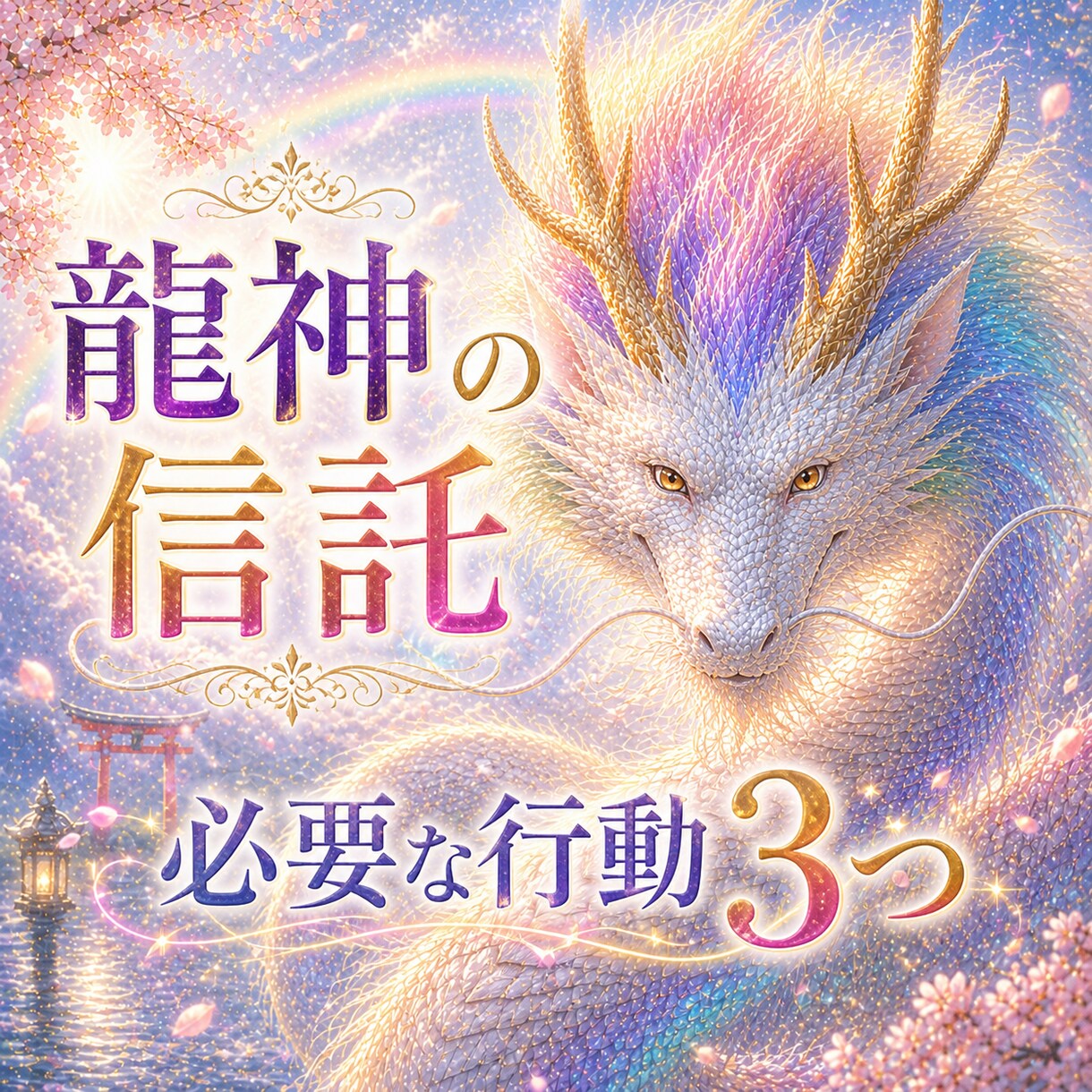 龍神様の神託✨『今』必要な行動『３つ』お伝えします ✨龍神メッセージで「今の流れ」と「必要な行動３つ」を伝授✨ イメージ1