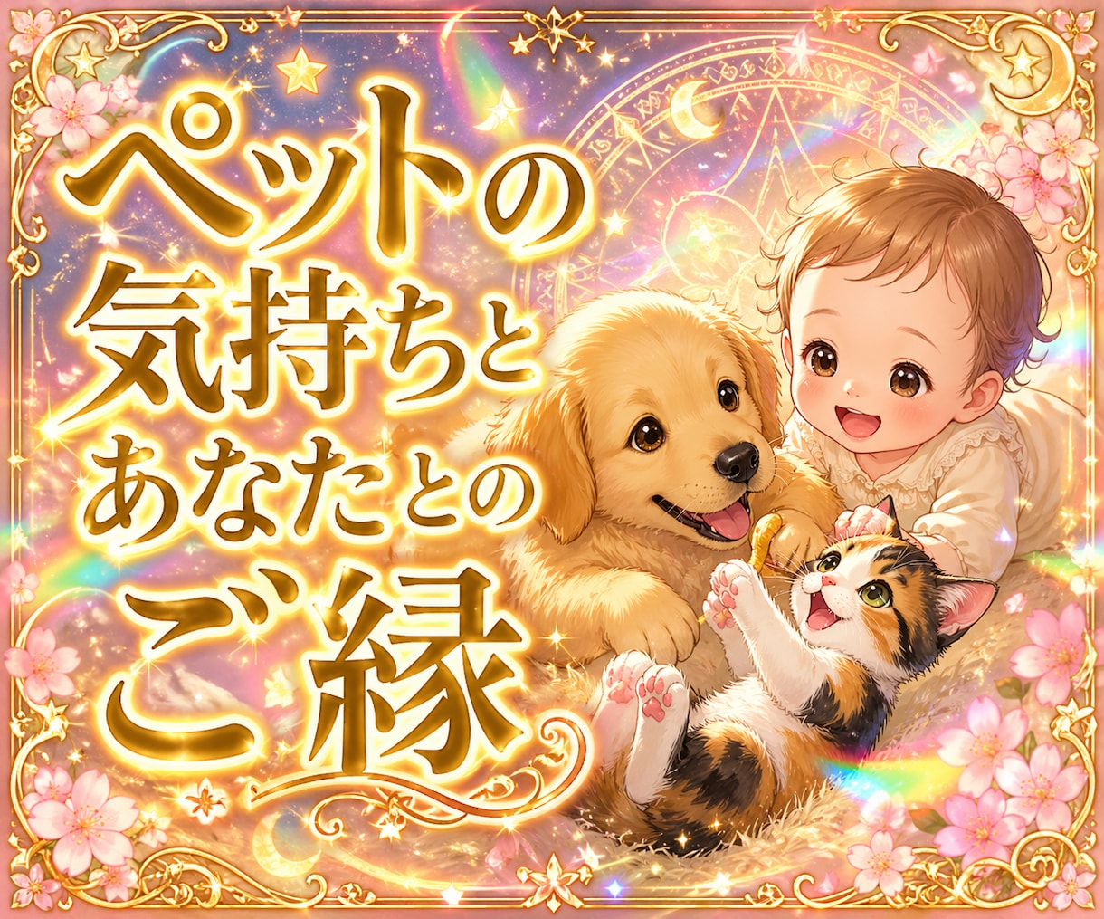 ペットの気持ちをやさしく鑑定します 虹の橋のあの子の想いにも寄り添います イメージ2