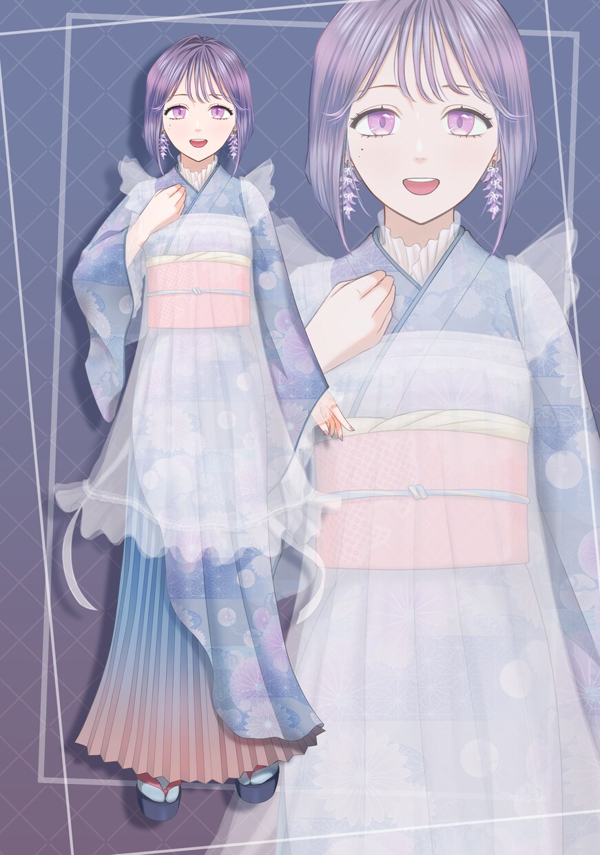 IRIAM用立ち絵イラストを描きます 理想のキャラクターを描きます！ イメージ4