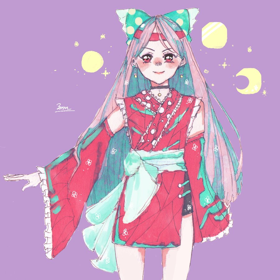 SNS用アイコン制作します ちょっと癖のある塗り方と女の子 イメージ5