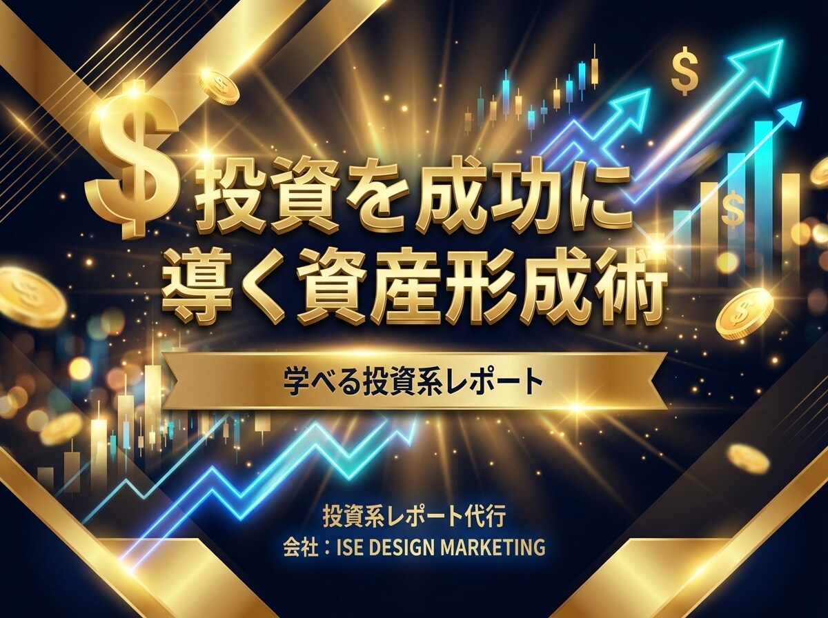 プロが投資リサーチ代行　超高速でレポート作成します 調べる時間を、考える時間へ。投資レポートはプロにお任せ。 イメージ1