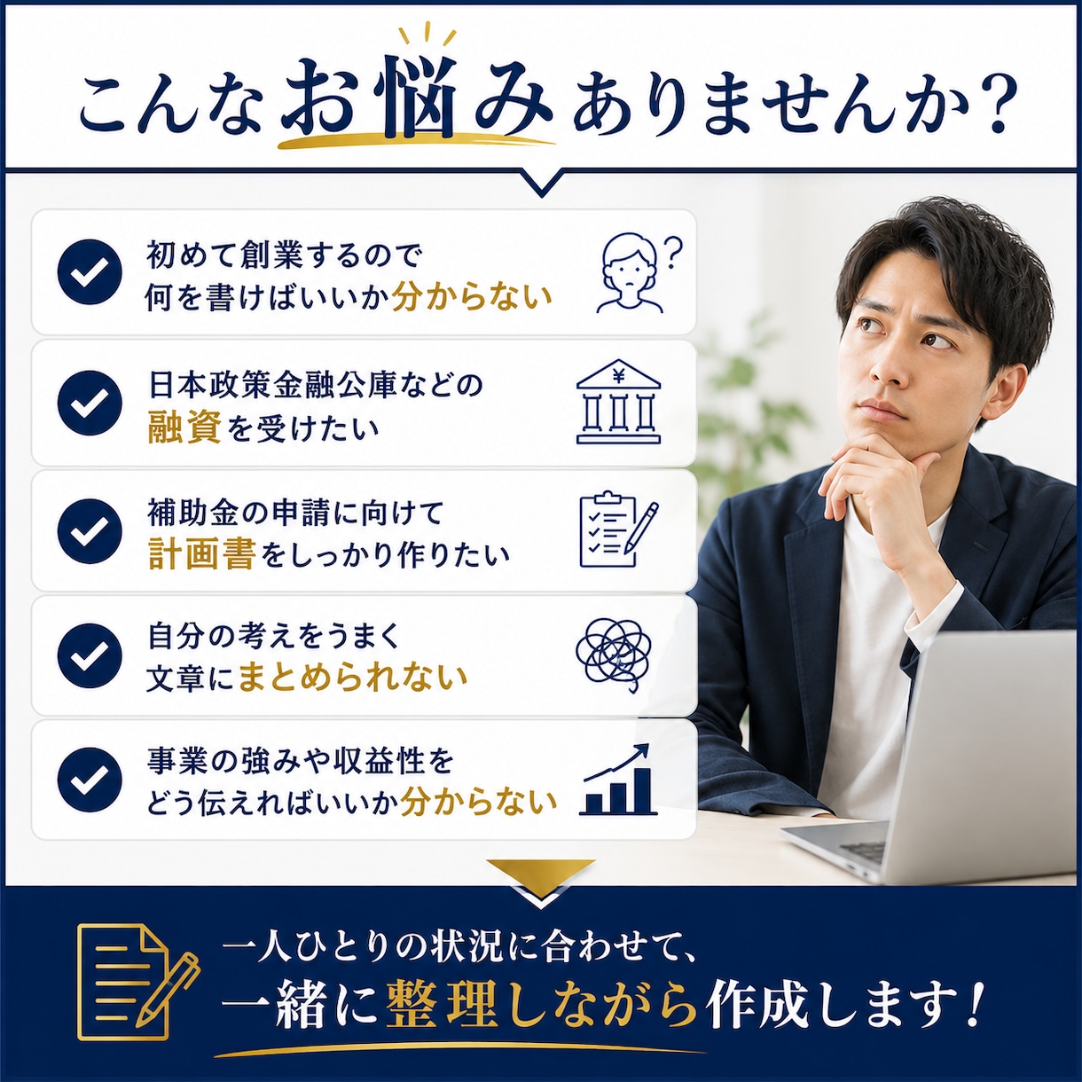 事業計画書を実務経験者が作成します 創業・融資・補助金に使える計画書をサポート イメージ2