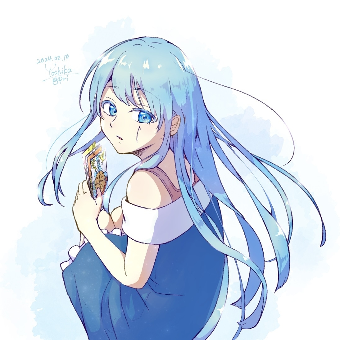 淡くて綺麗なモチーフのイラストを作成します SNSで使える個性的なイラストを求めている方へ イメージ4