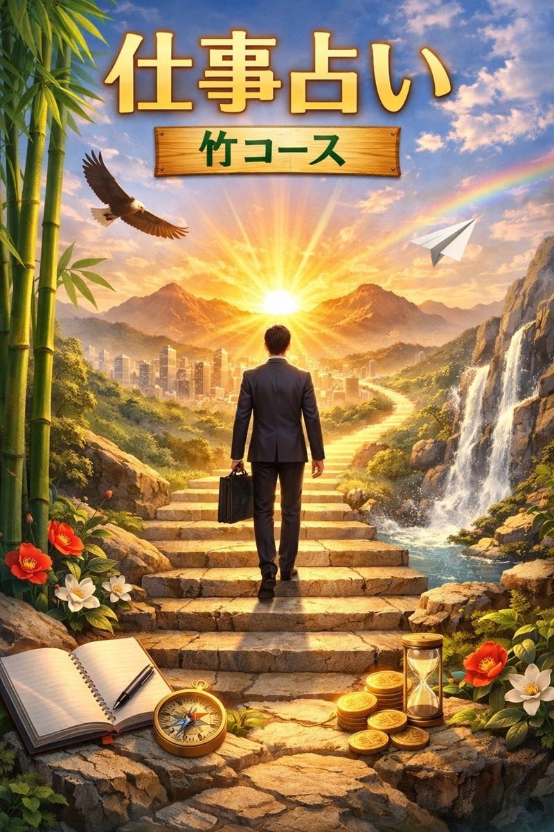 仕事で成功する為の開運方法『竹コース』を占います 才能と開運を仕事に活かし成功しましょう イメージ1