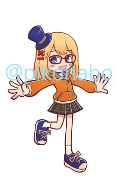 ぷよぷよ風の絵柄でイラスト・アイコン描きます お持ちのキャラや人物写真をぷよぷよ風イラストにします！ イメージ2
