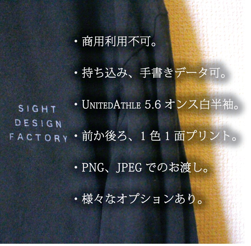 世界に1枚だけのTシャツ　1枚だけ作ります インパクトのある出オチに！笑　プレゼント！サプライズに！ イメージ2