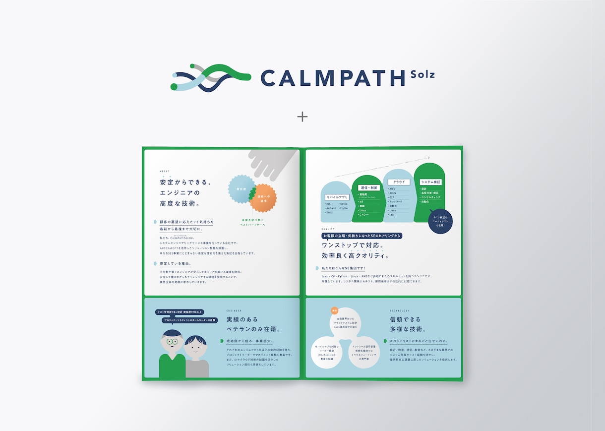起業開業一式｜名刺パンフWebデザインします 会社起業・営業・サロン・整体・介護・ホテル・飲食店・不動産 イメージ5