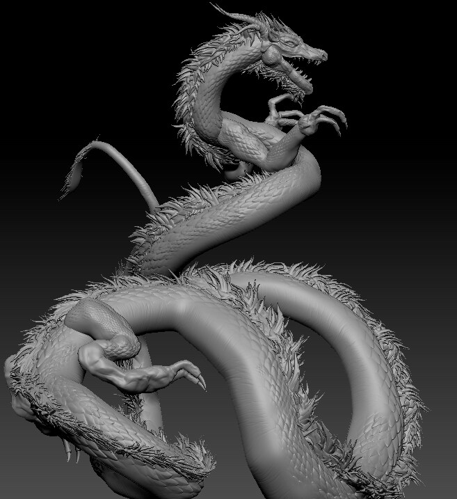 ゲームモンスターの3Dモデリングの制作をしています 3dゲームのモデリング、フィギュア イメージ6