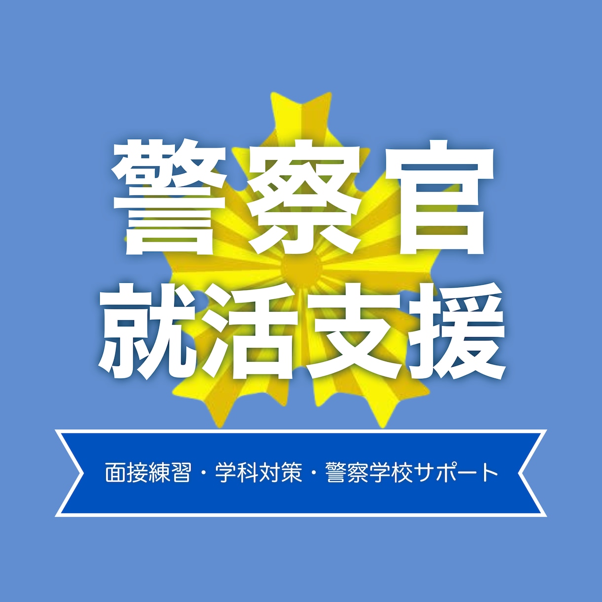 警察官を目指す方限定！合格を全力サポートします 【実績多数】元白バイ警官が筆記、面接、警察学校のコツまで伝授 イメージ1