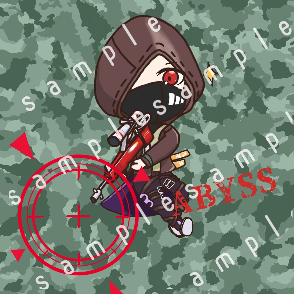 オリキャラのイラストオーダーを受け付けています フォントや構図にこだわって作成いたします。 イメージ2