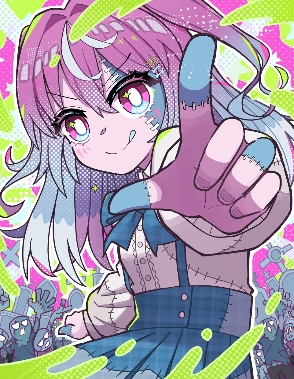 SNS用のポップで可愛いアイコン描きます あなただけのキャラクターアイコンでSNSをもっと楽しく♪ イメージ1