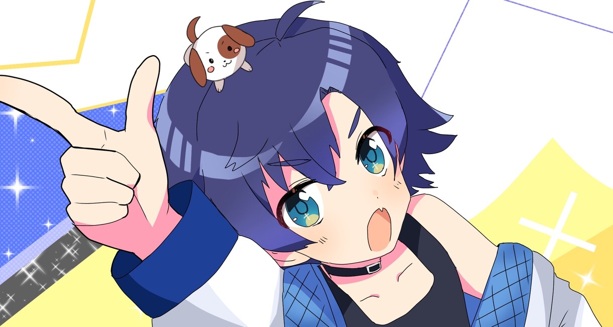MV動画に使えるイラスト制作します オリジナルサムネやMVで周りと差をつけよう！Vtuberも！ イメージ4