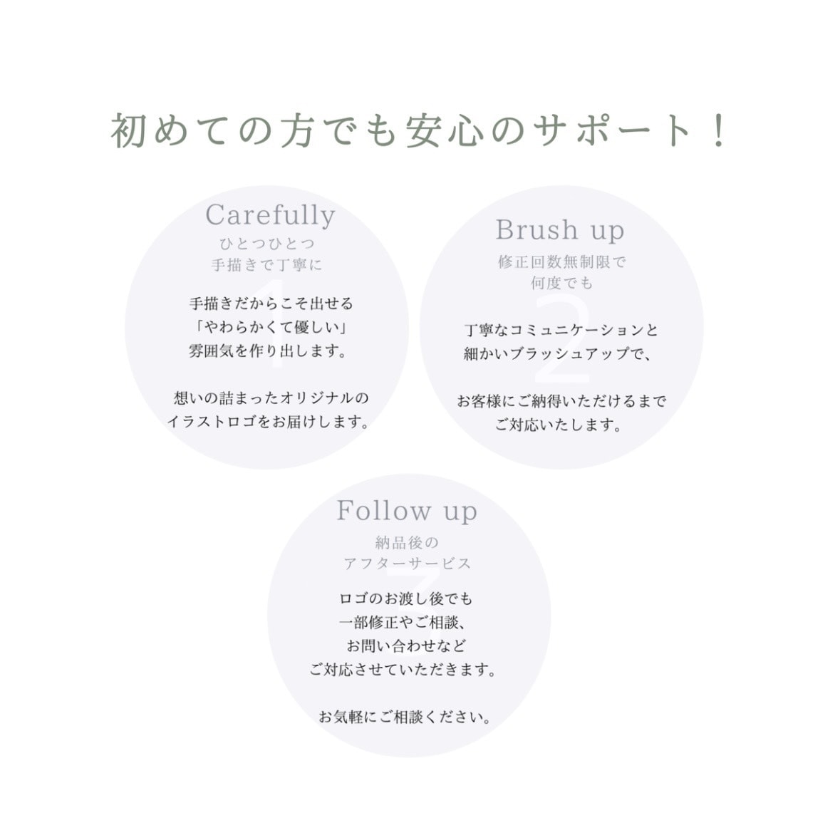 シンプルで洗練された、おしゃれなロゴお作りします ミニマルでナチュラルなロゴ☆サロン、カフェなど実績100件超 イメージ7