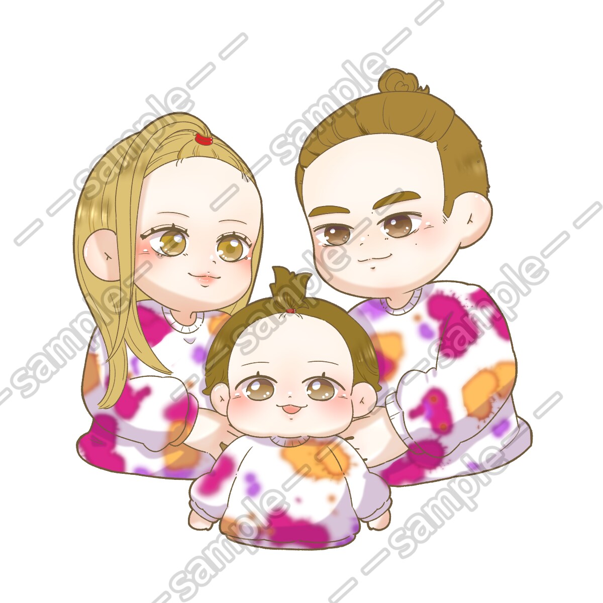 ゆるふわ可愛いイラストを幅広く描いてます イラスト依頼幅広く対応 24時間以内の返信インスタ実績あり イメージ7