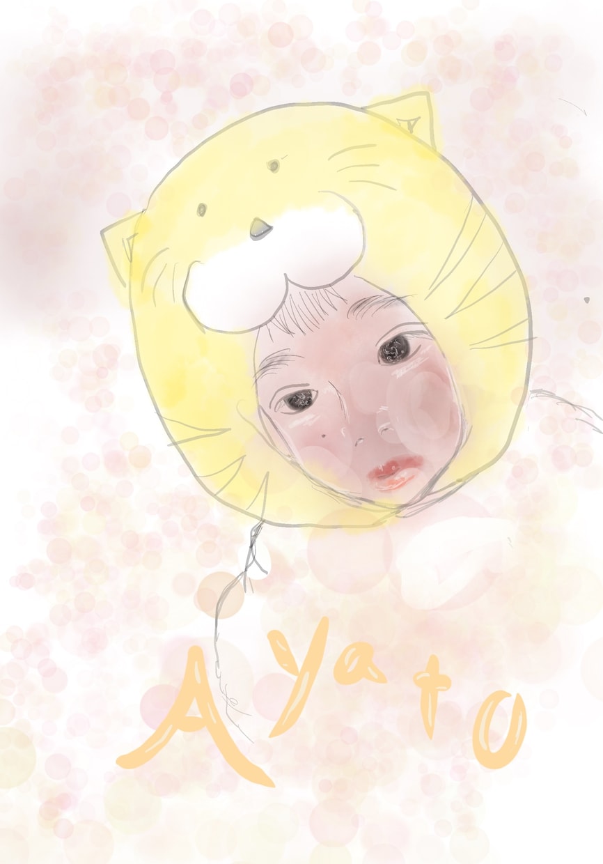 優しい雰囲気の似顔絵作成します 癒しを伝えられるような絵を作成します♪お気軽にどうぞ イメージ2