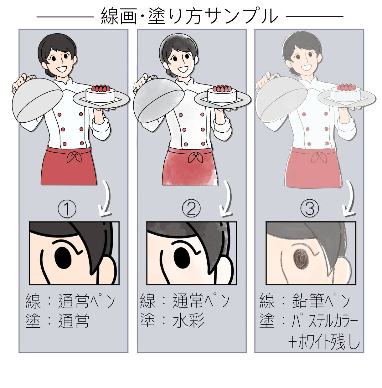 シンプルなオリジナルイラスト制作します SNS・名刺などにイラストを入れたいお客様へ⭐︎ イメージ2