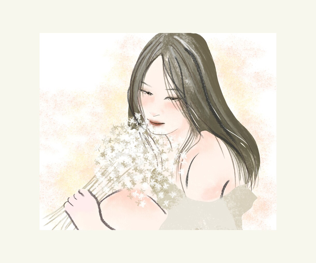 画家がイラストで柔らかタッチの似顔絵描きます 最短即日！商用可能イラスト。有名公募展入賞歴あり イメージ7