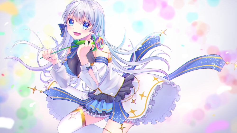 最短3日！華やかなイラストを制作します 歌ってみた、Vtuber、CD、同人誌表紙、グッズ制作などに イメージ9