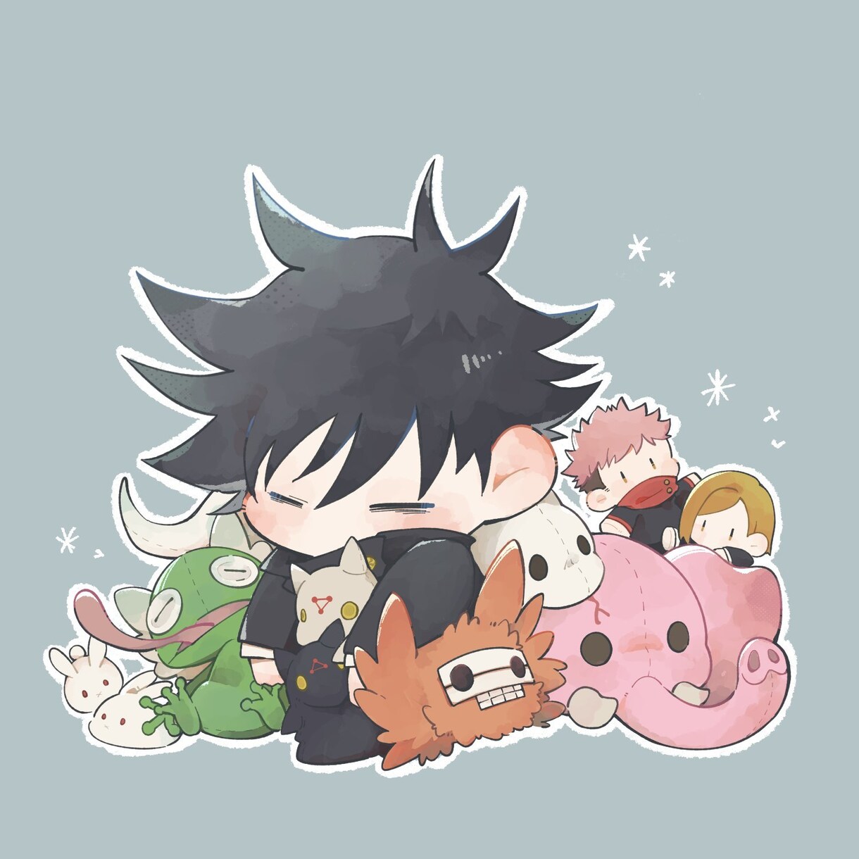 デフォルメイラスト用途自由に描きます 可愛いデフォルメイラストをアイコンサムネグッズ制作に！ イメージ4