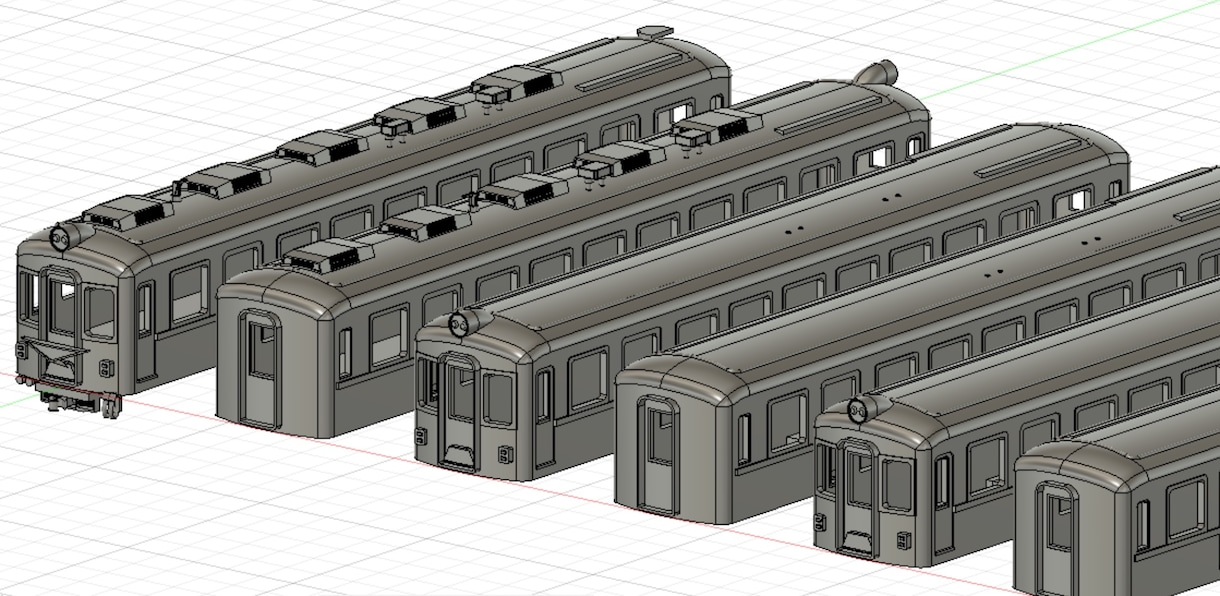 模型用の3Dデータ、2Dデータを作成します 鉄道模型、車など対応。ペーパーキットご希望も承ります。 イメージ5