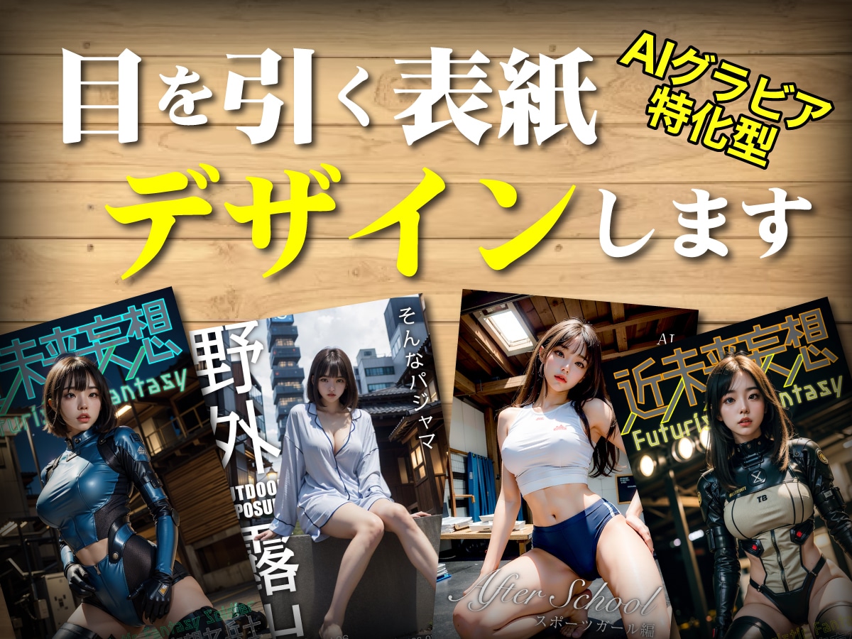 Kindle出版の表紙デザイン・出版データ作ります ライバルが少ない今、プロのデザインが光ります！ イメージ1